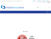 Tablet Screenshot of medicaldevicestore.com